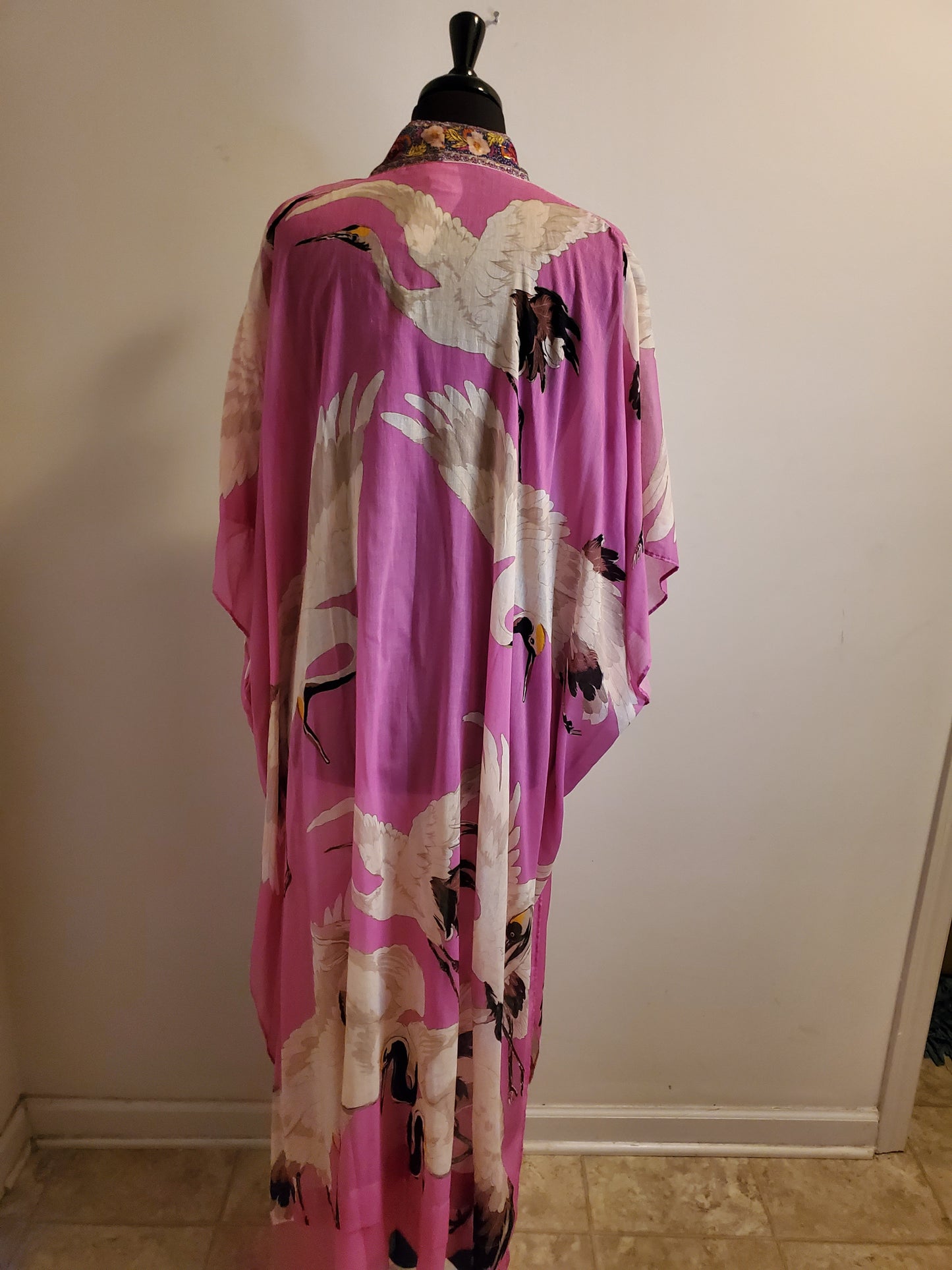 CRANES OF HEAVEN KIMONO