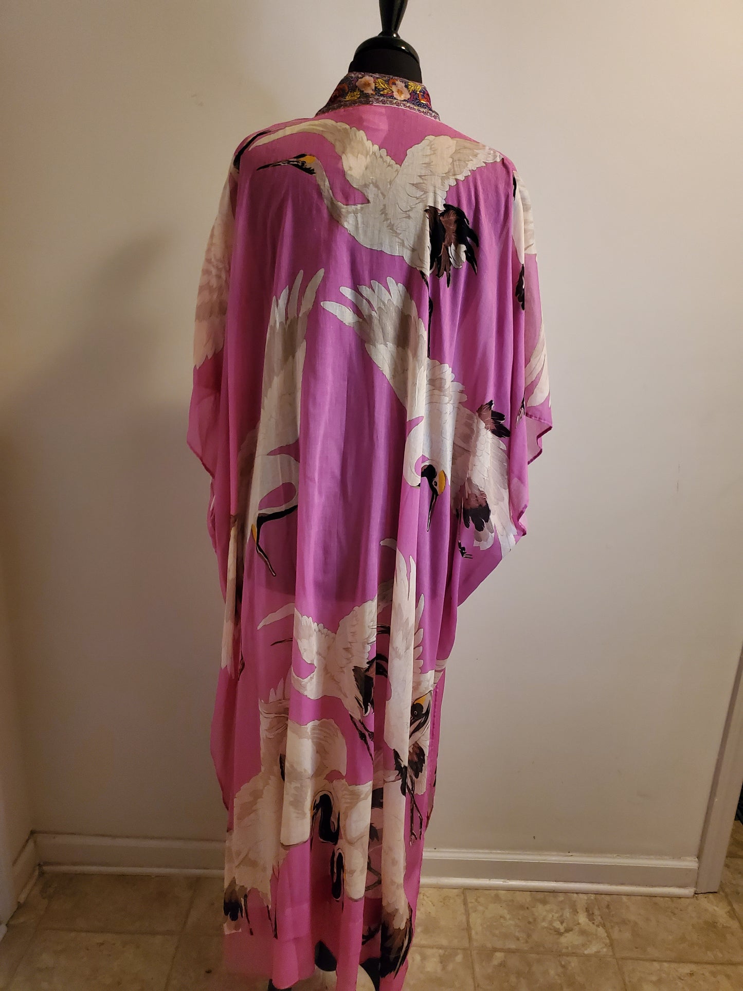 CRANES OF HEAVEN KIMONO