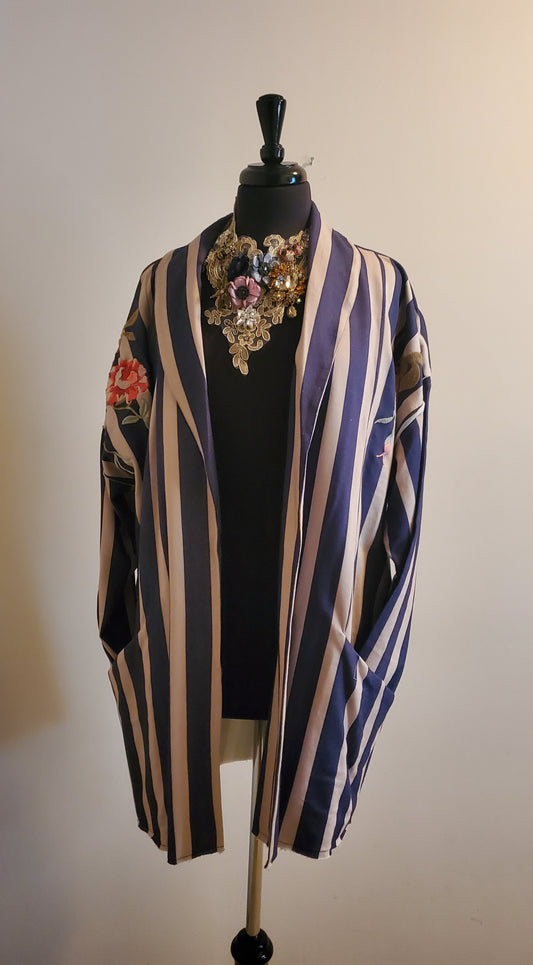 CRAFTED STRIPE JACKET