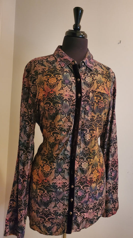MIDNIGHT FLORAL SHIRT