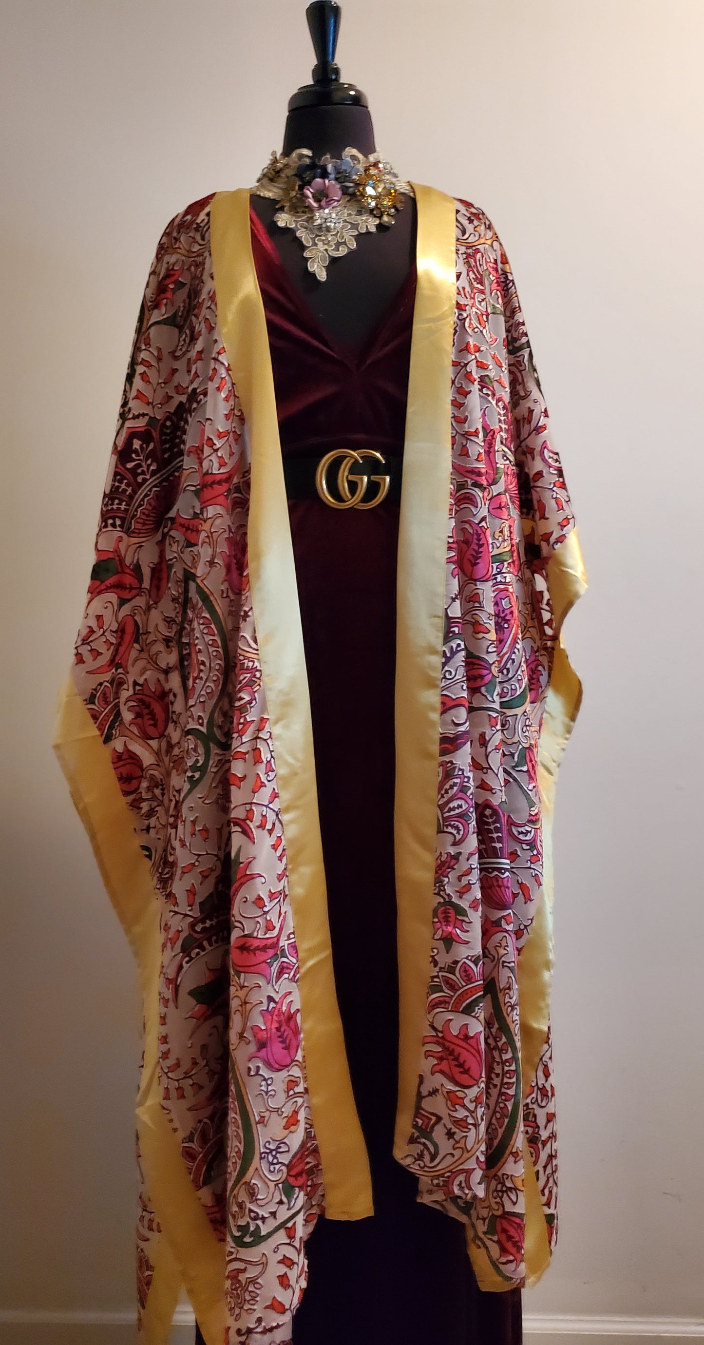 VINTAGE BEIGE ADALINE KIMONO