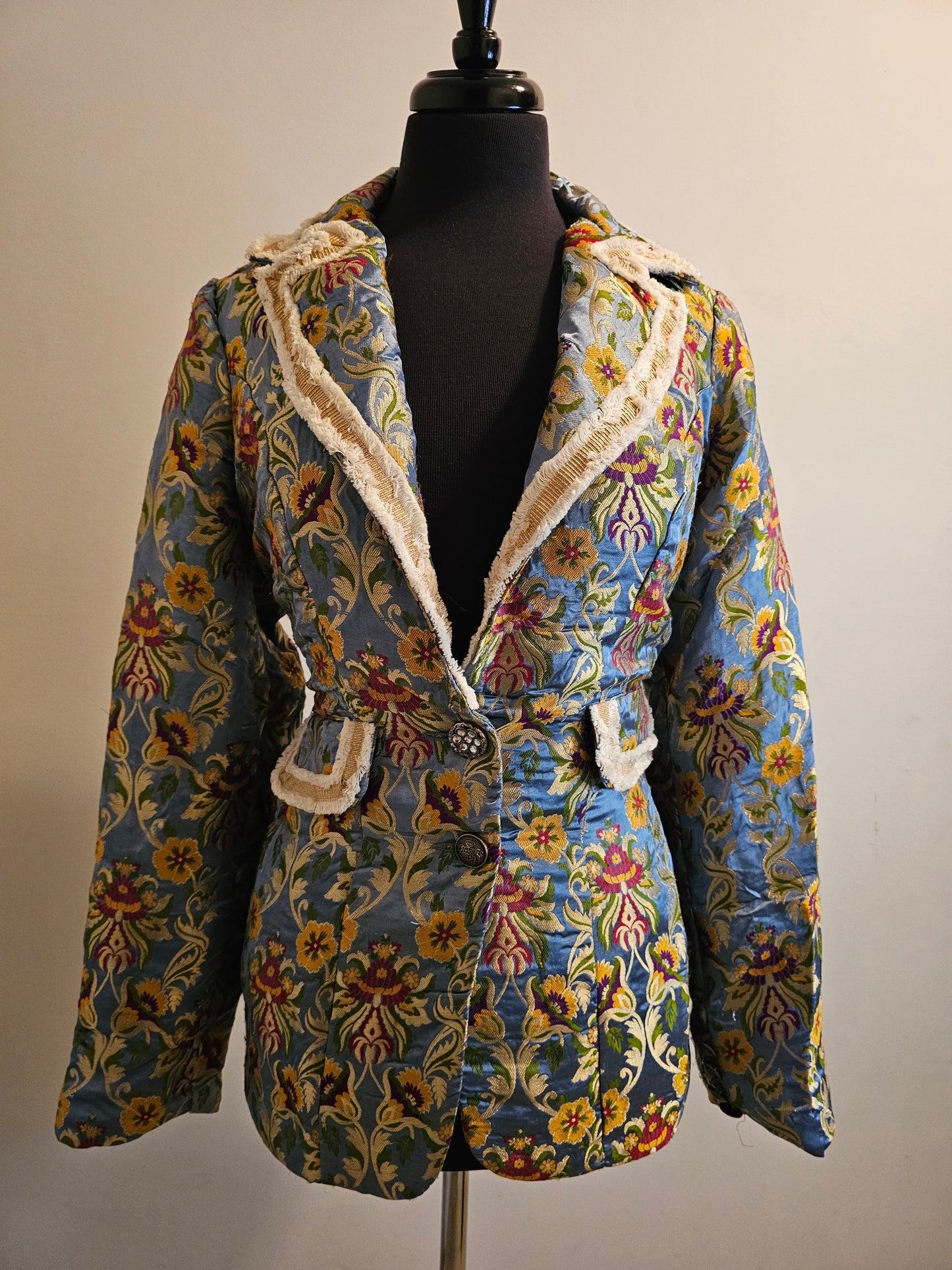 RENAISSANCE SILK JACQUARD BLAZER