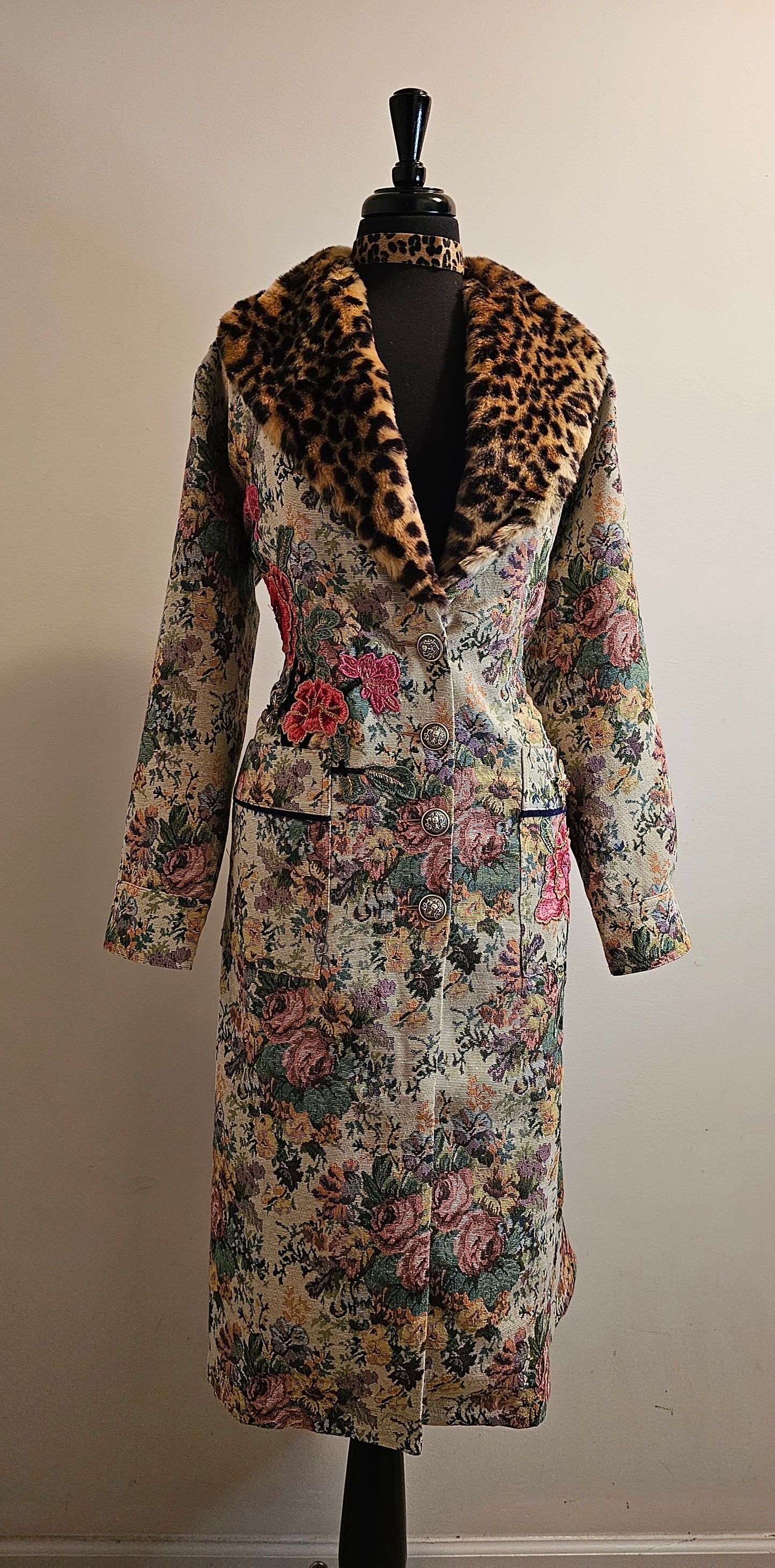 REMEMBER THE TIME JACQUARD COAT