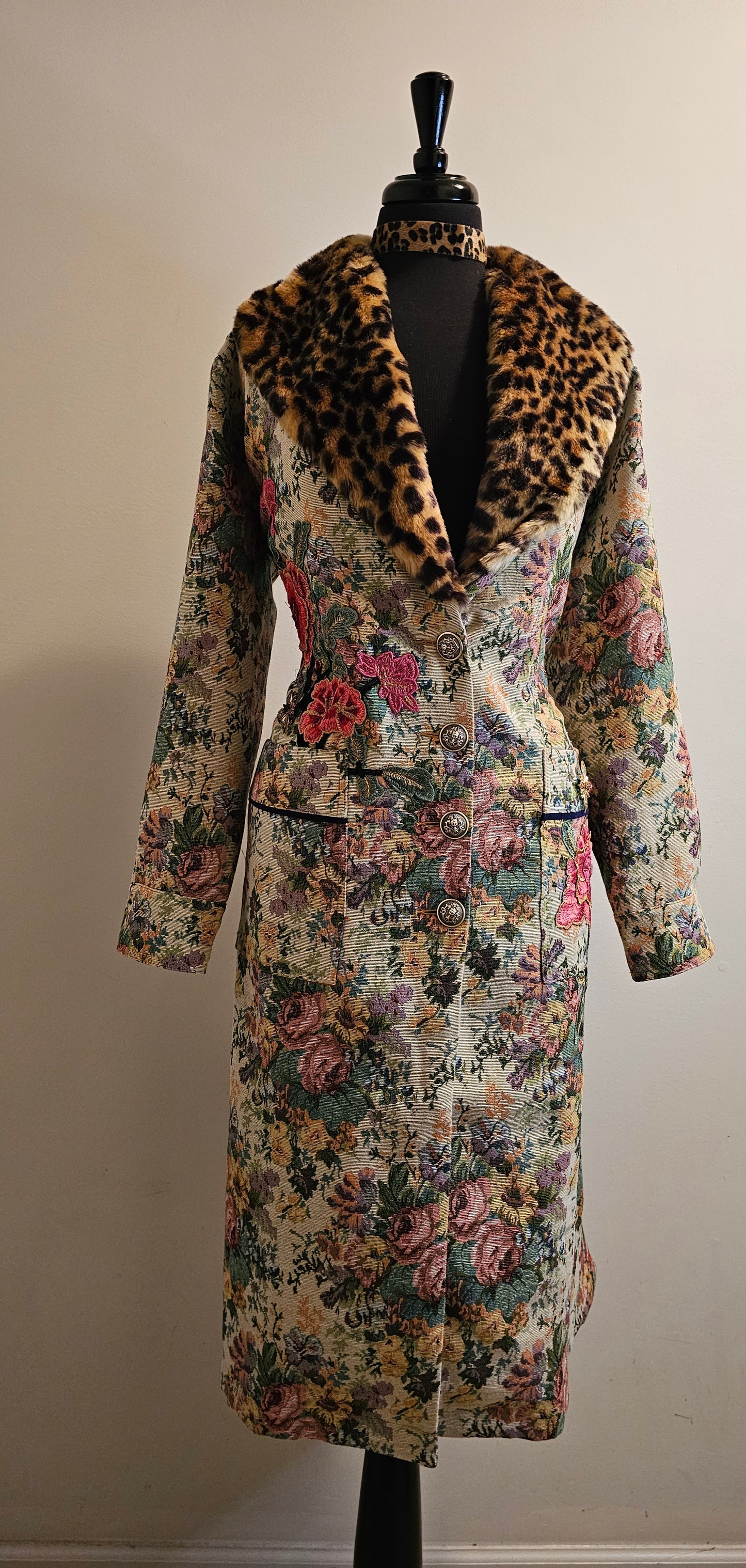 REMEMBER THE TIME JACQUARD COAT