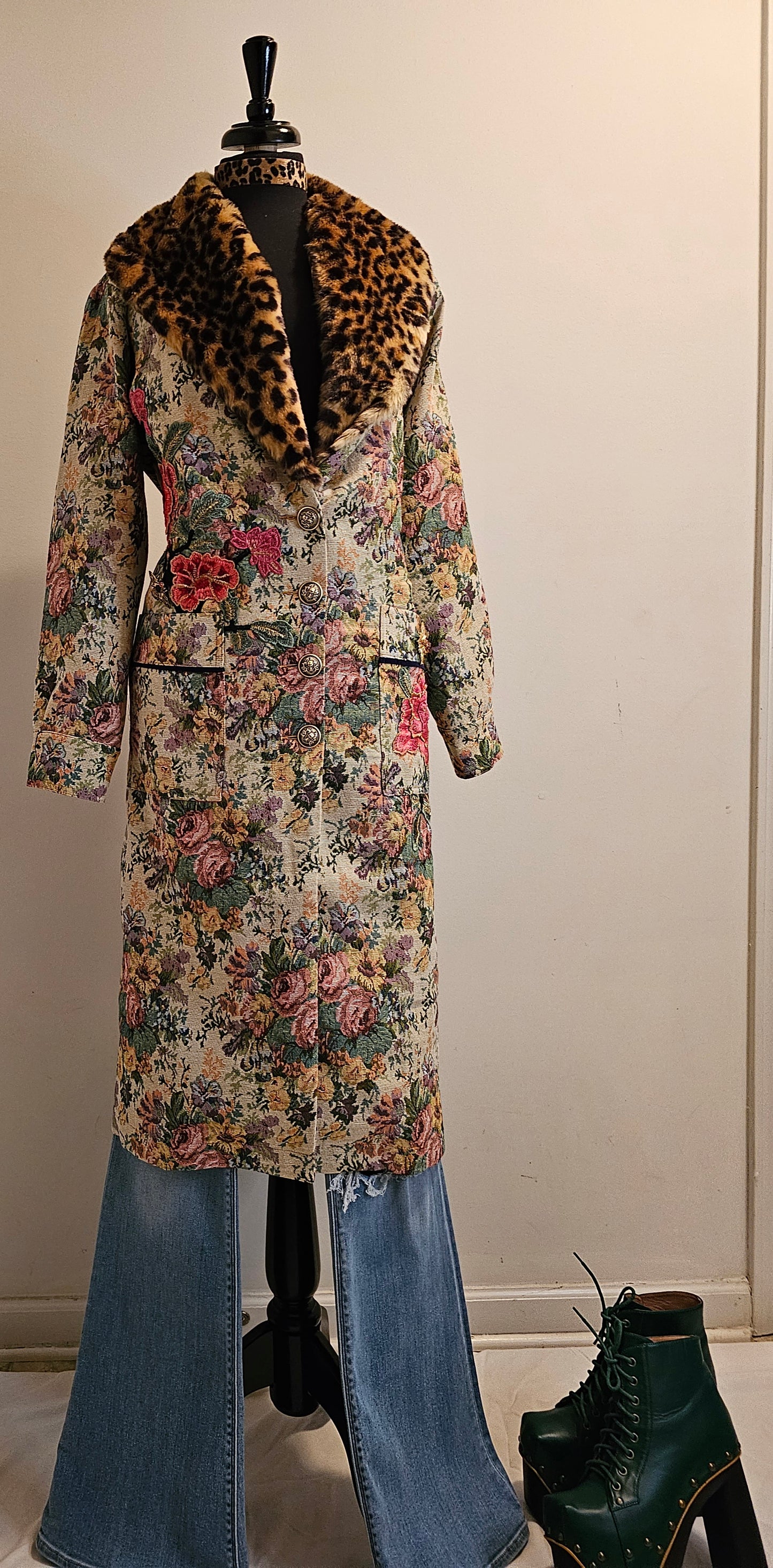 REMEMBER THE TIME JACQUARD COAT