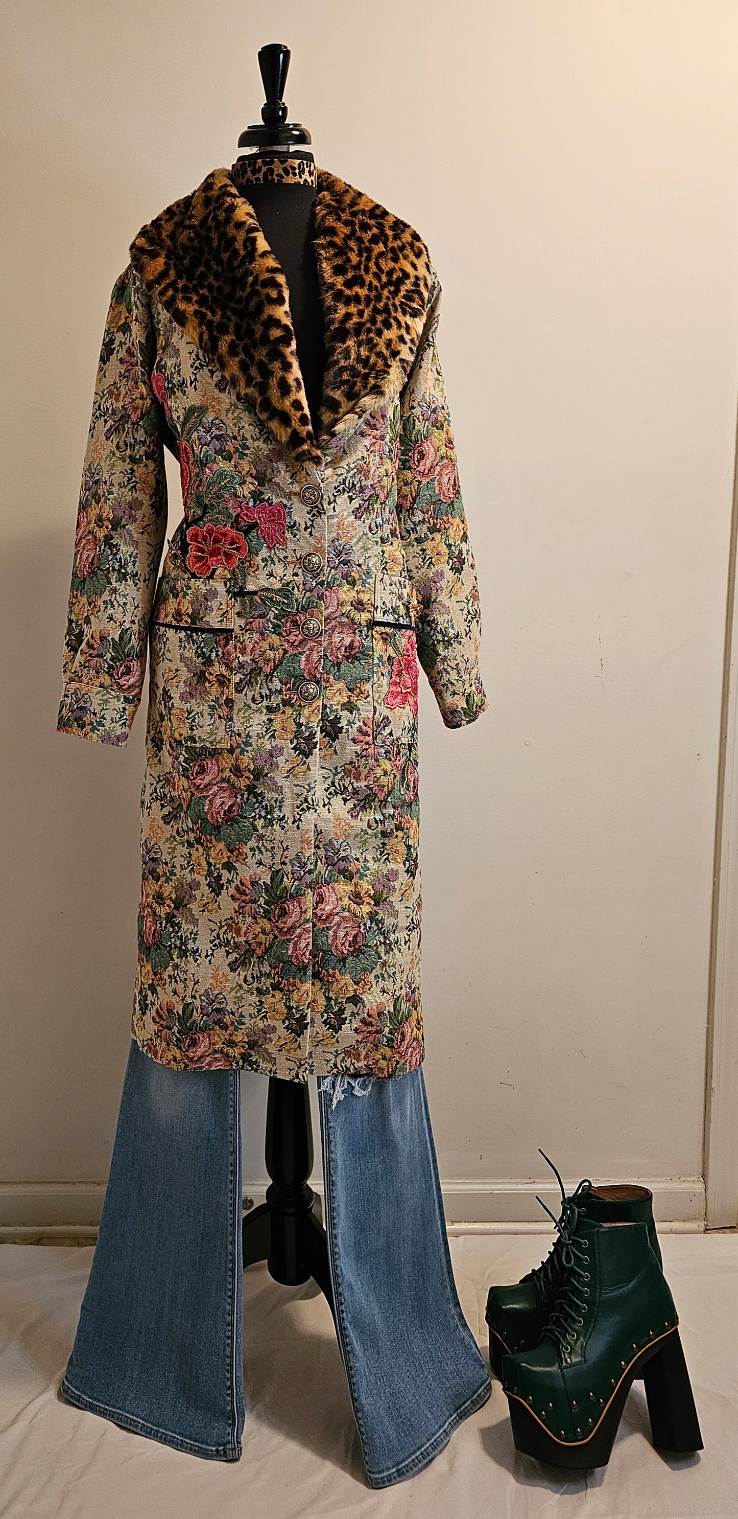 REMEMBER THE TIME JACQUARD COAT