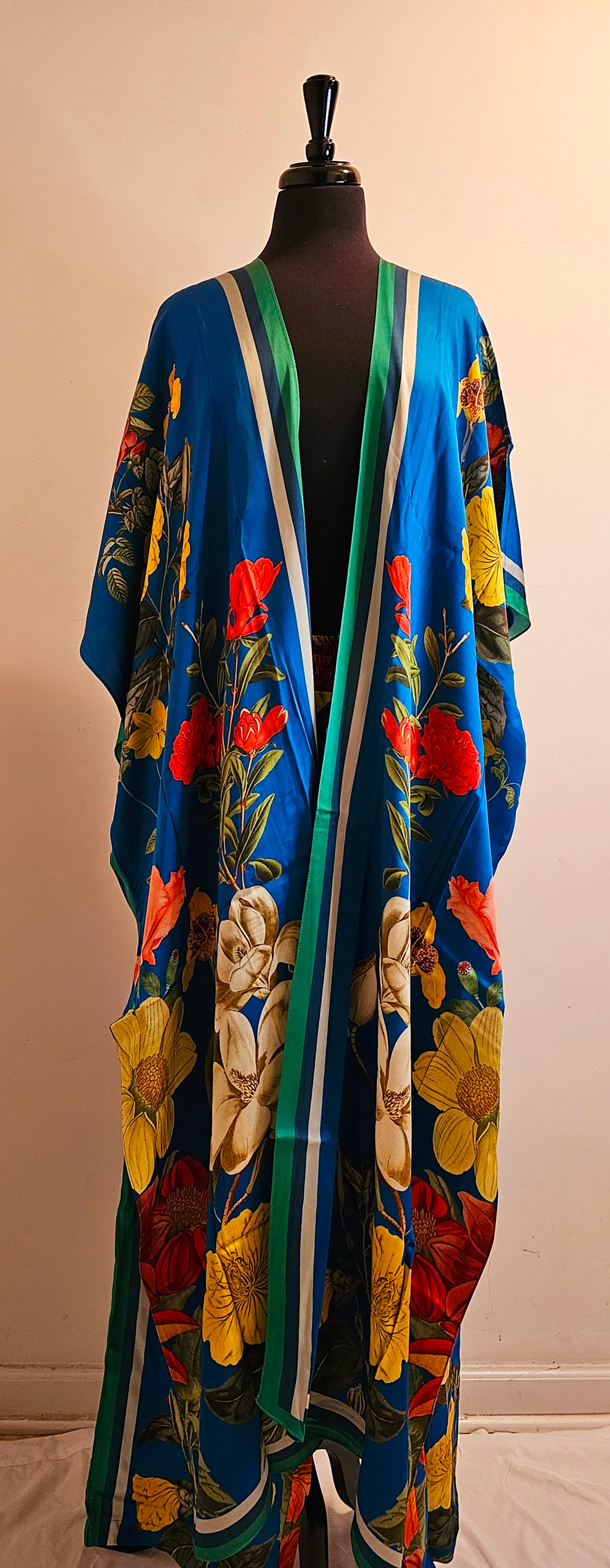 FRENCH RIVIERA MAXI KIMMONO