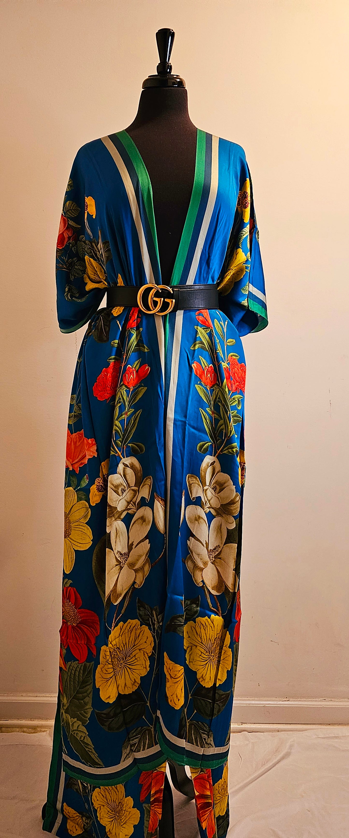 FRENCH RIVIERA MAXI KIMMONO