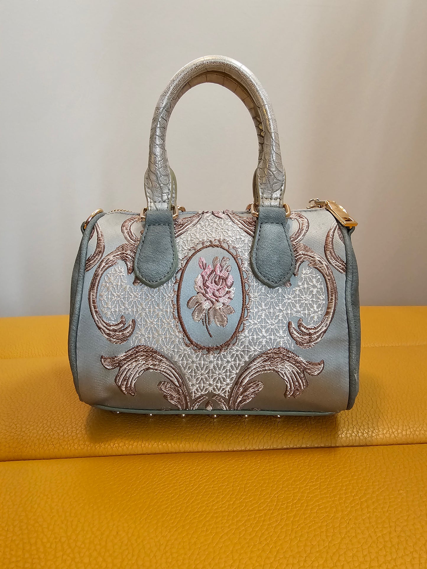 RENAISSANCE TEAL HANDBAG