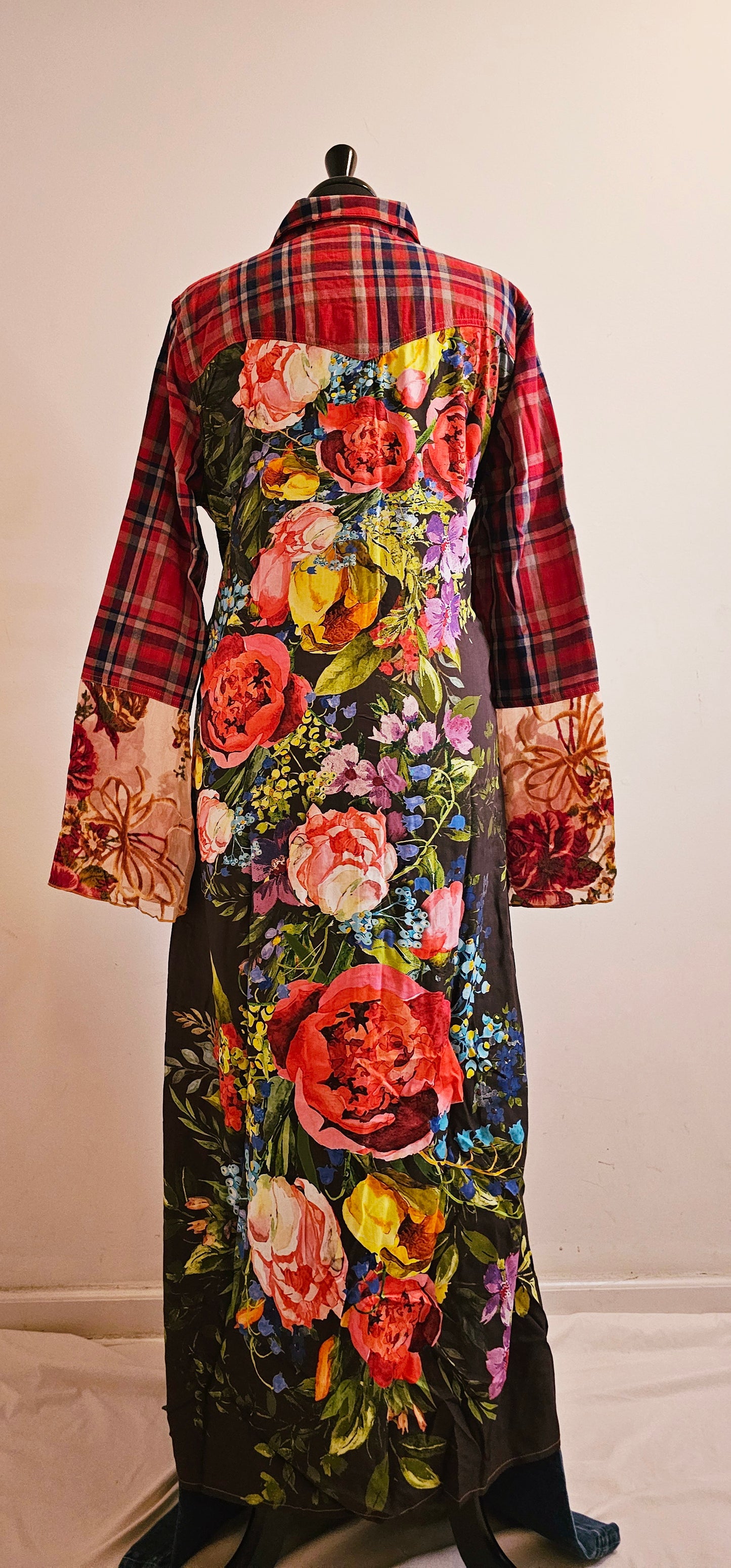 ANNA DUSTER RED