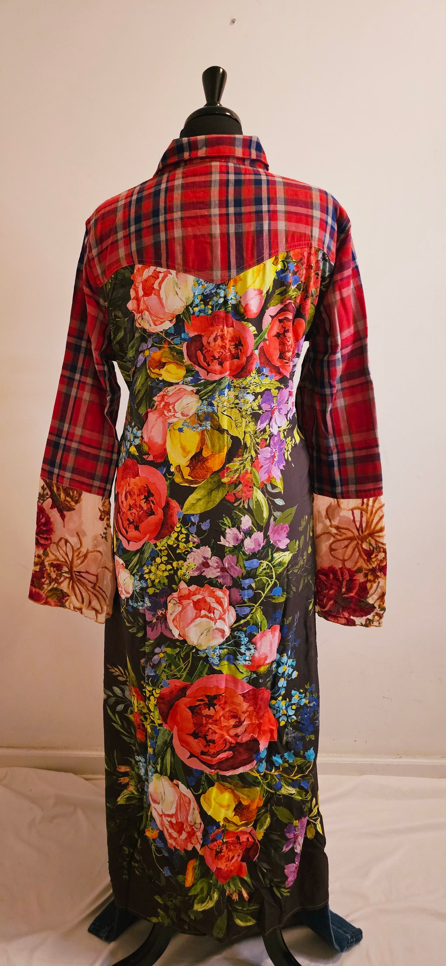 ANNA DUSTER RED