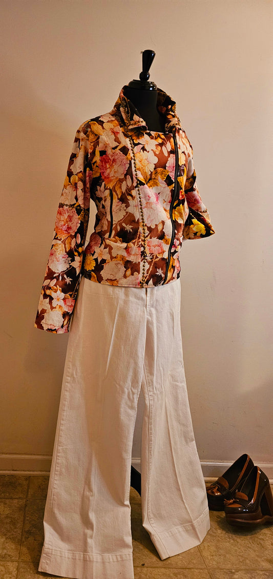 FLOWER BOMB MOTOCYCLE JACKET