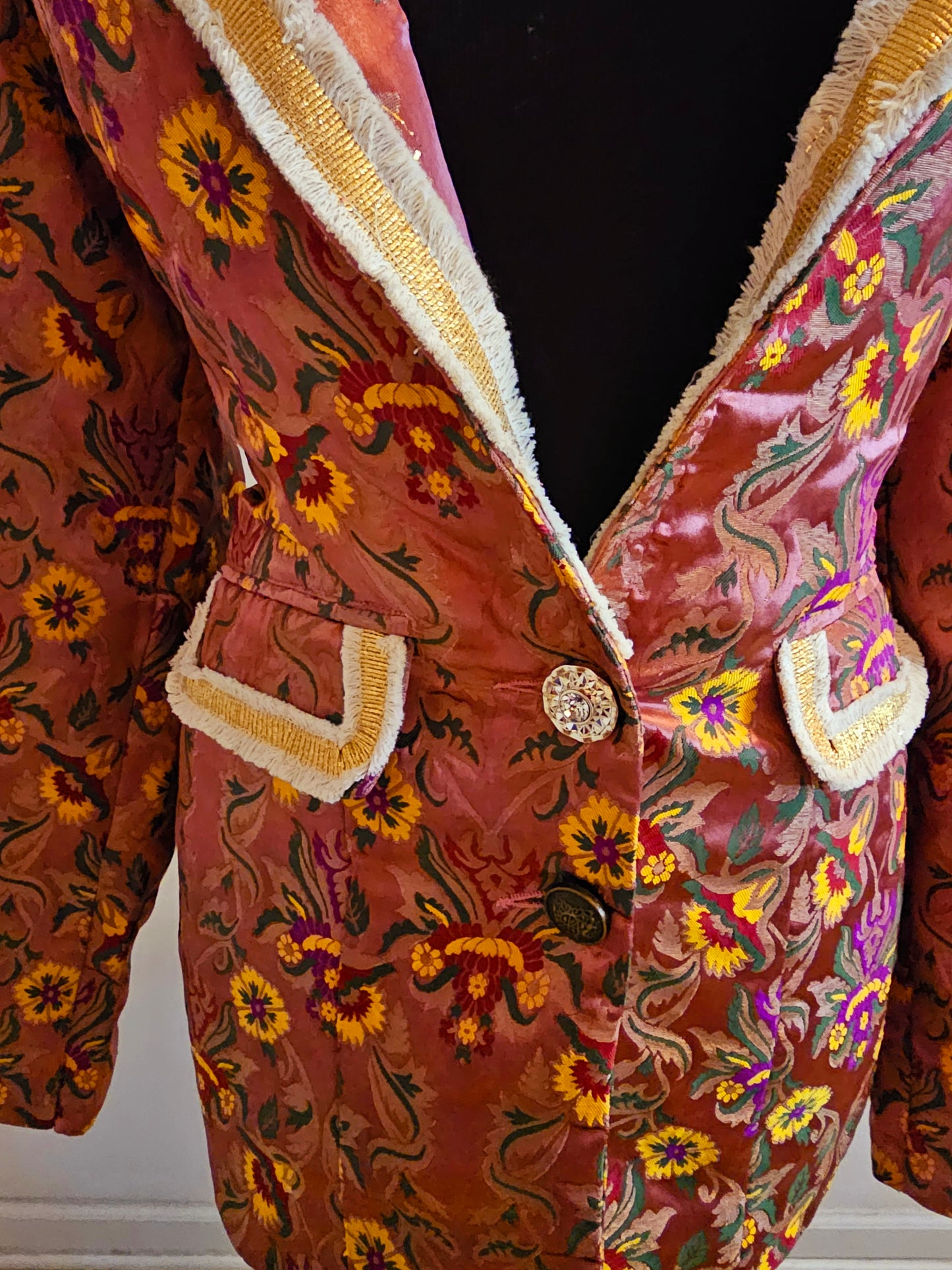 RENAISSANCE SILK JACQUARD BLAZER
