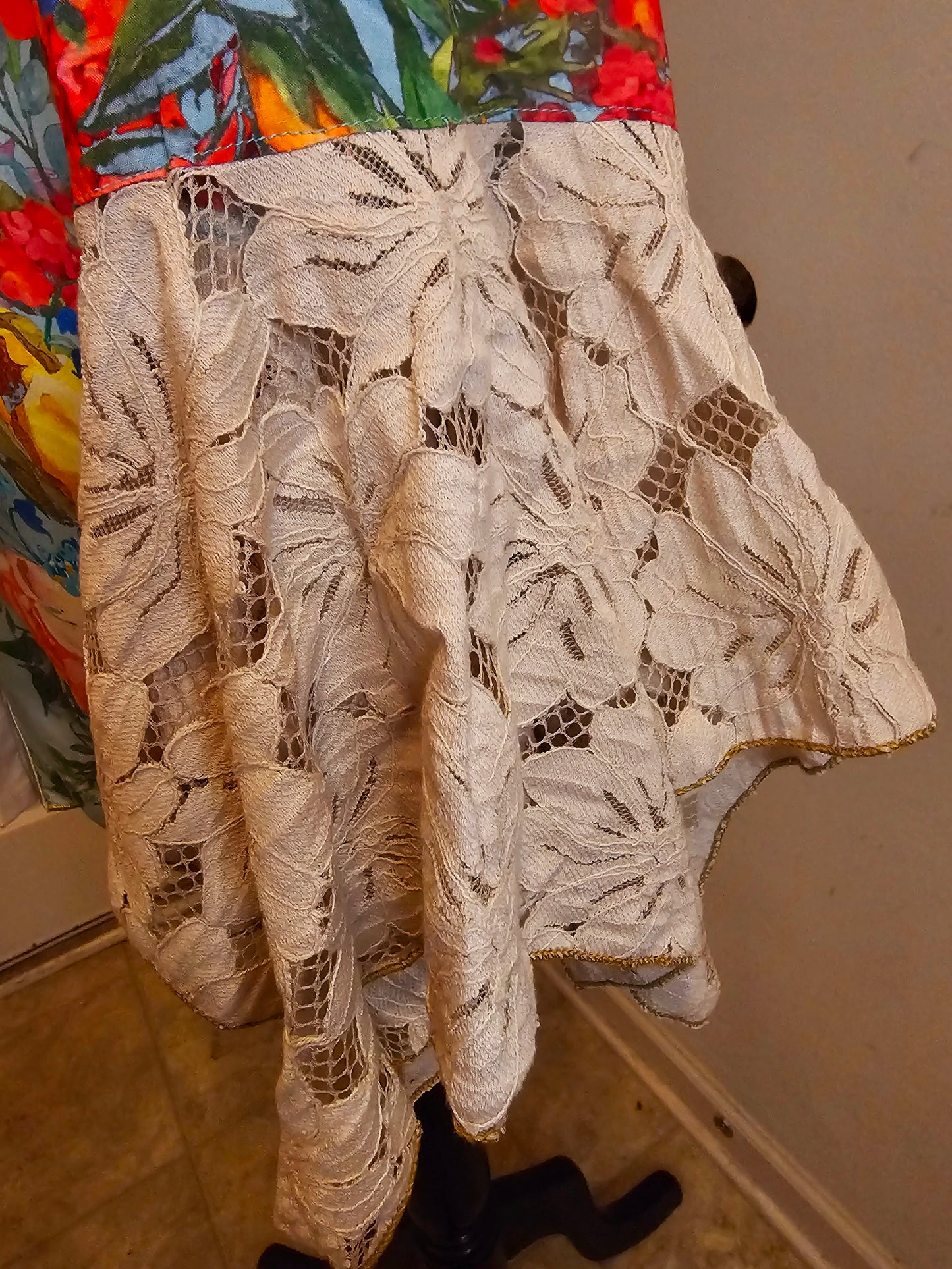 ROMA LACE TOUCH SHIRT