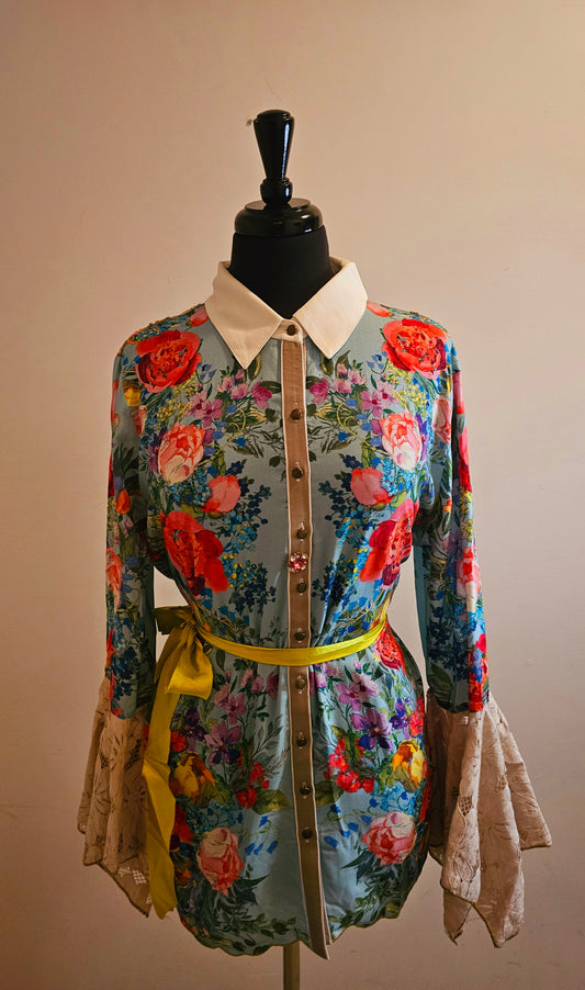 ROMA LACE TOUCH SHIRT