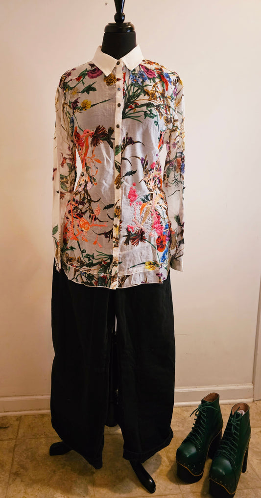 LILIA EMBROIDERED SHIRT