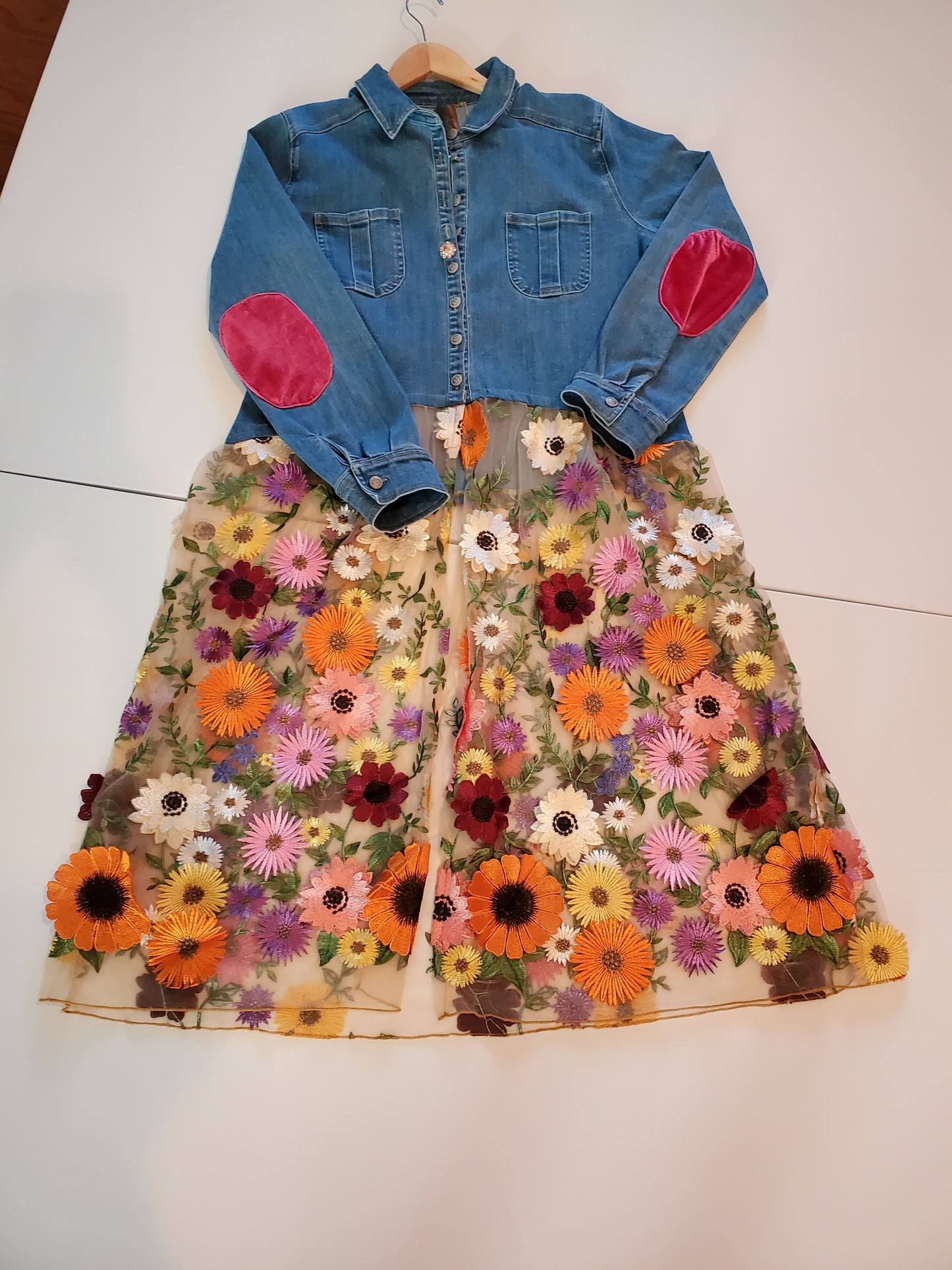 ARATTA SHELLEY DENIM MAXI SHIRT
