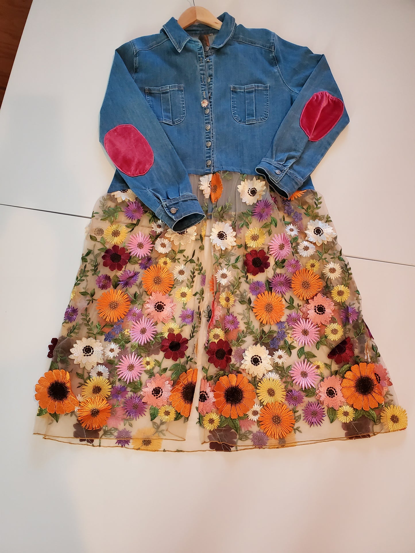 ARATTA SHELLEY DENIM MAXI SHIRT