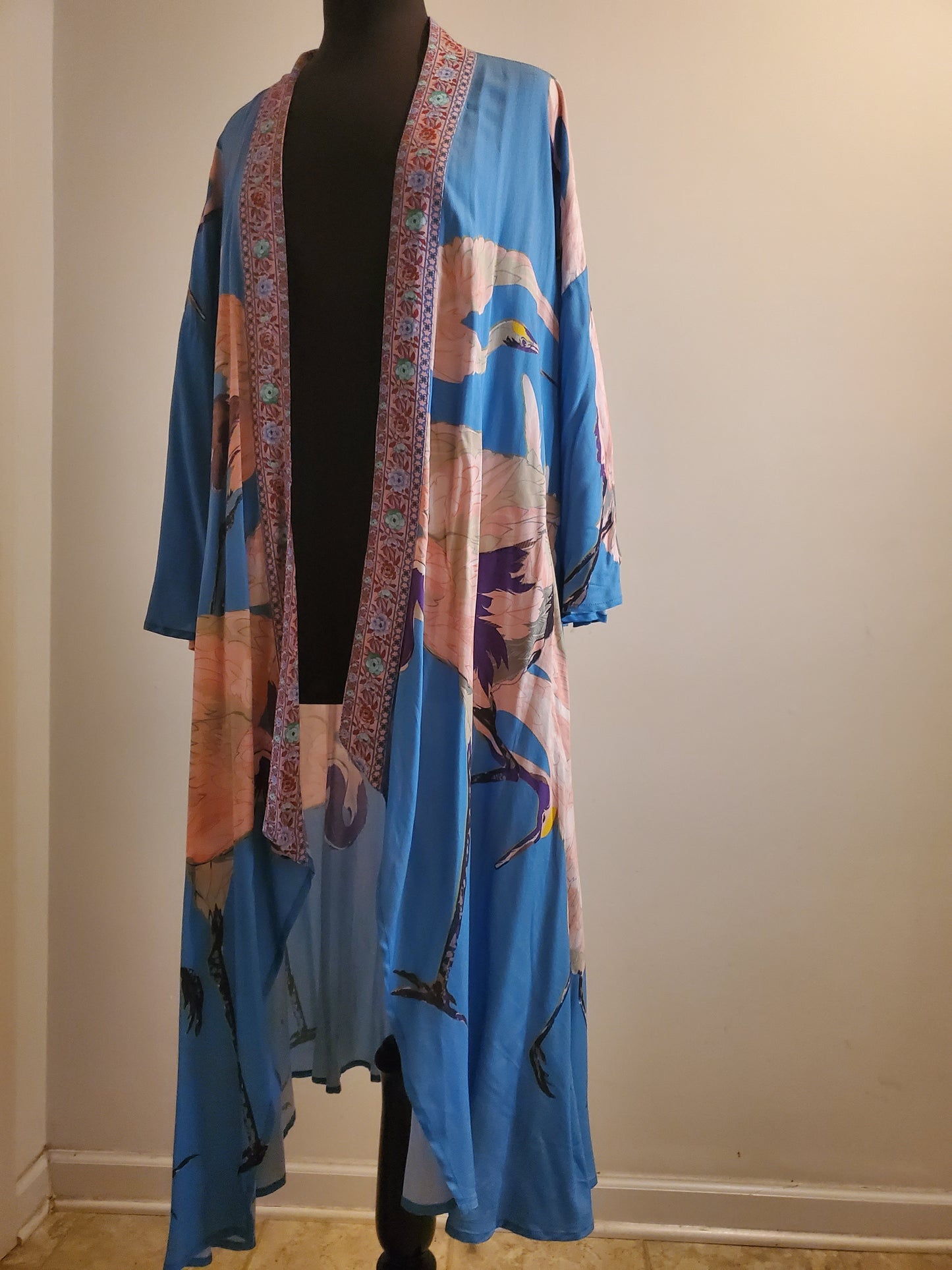 CRANES OF HEAVEN KIMONO