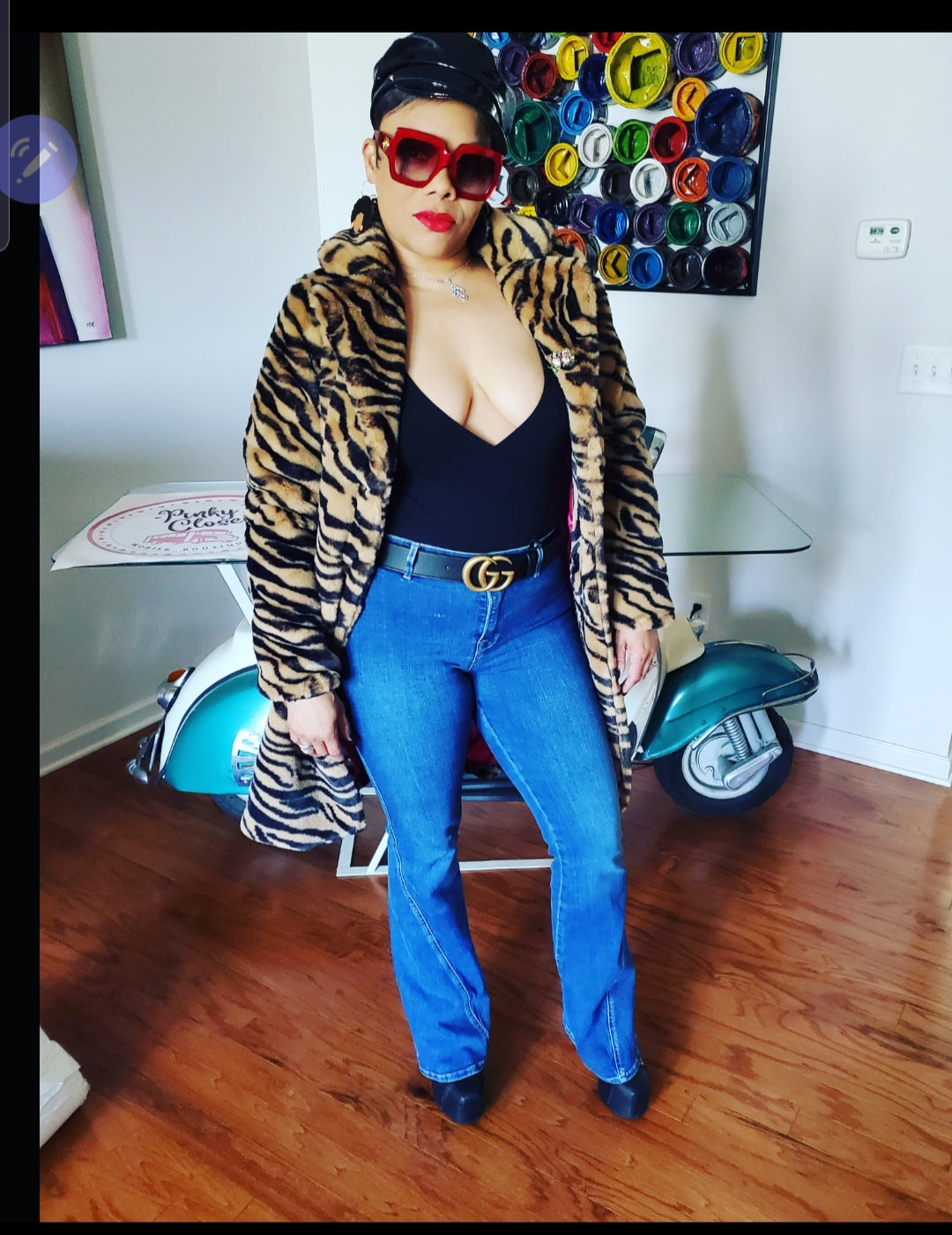 STATEMENT TIGER COAT