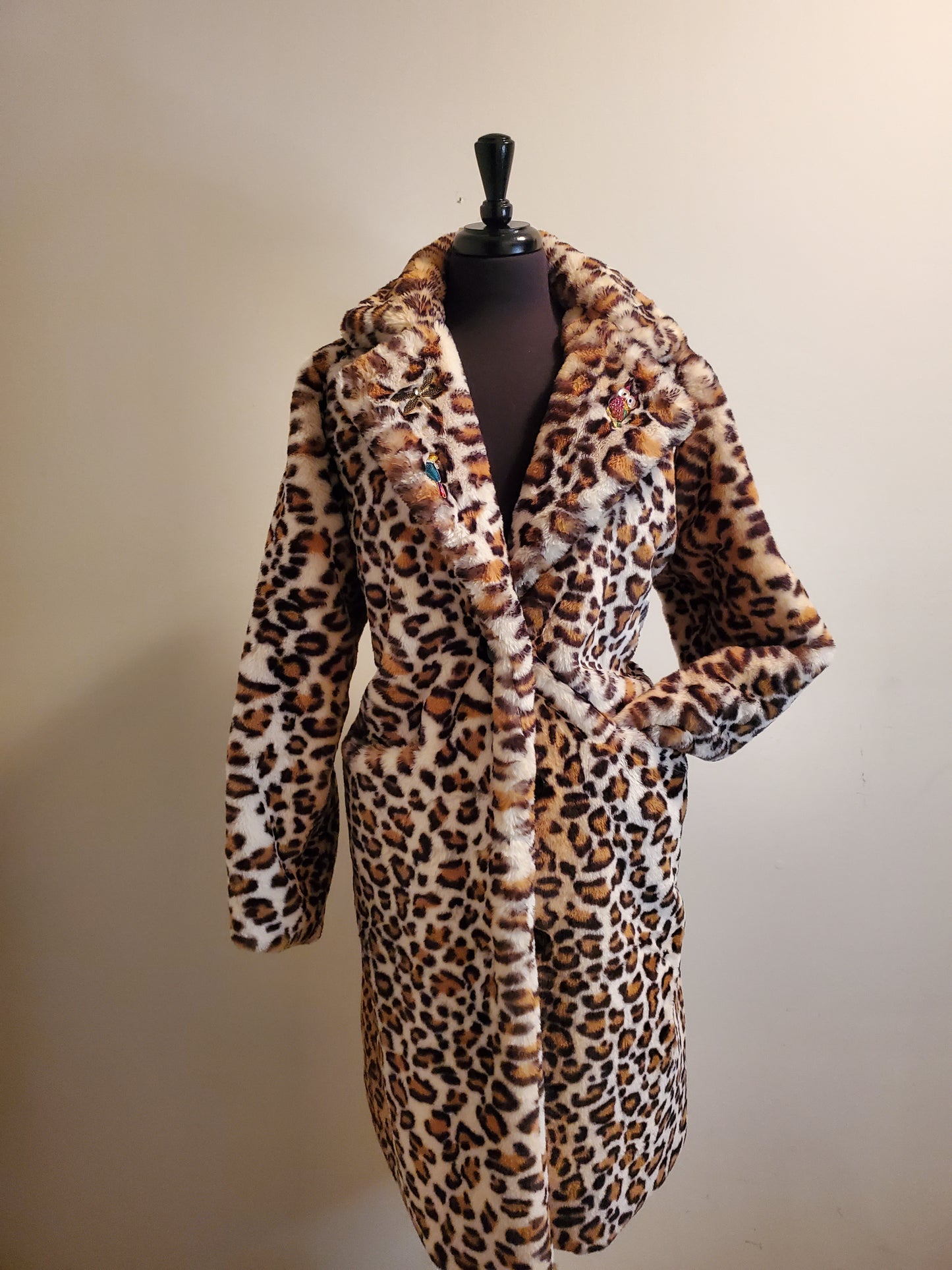 ARATTA LEOPARD FUR COAT