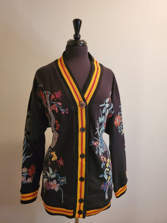 HERMIONE FRENCH TERRY CARDIGAN