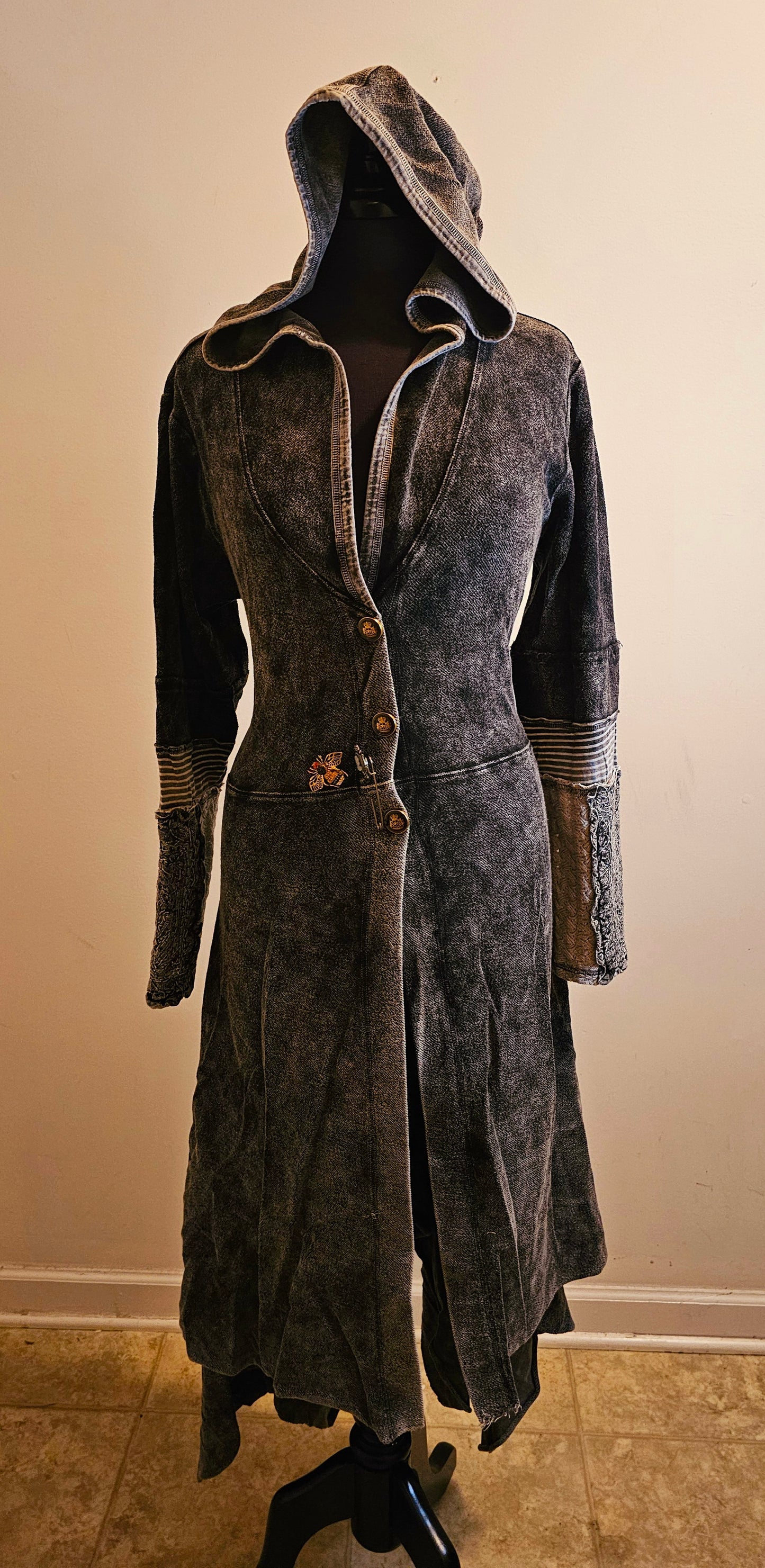 FOREST GODDESS FRENCH TERRY COAT