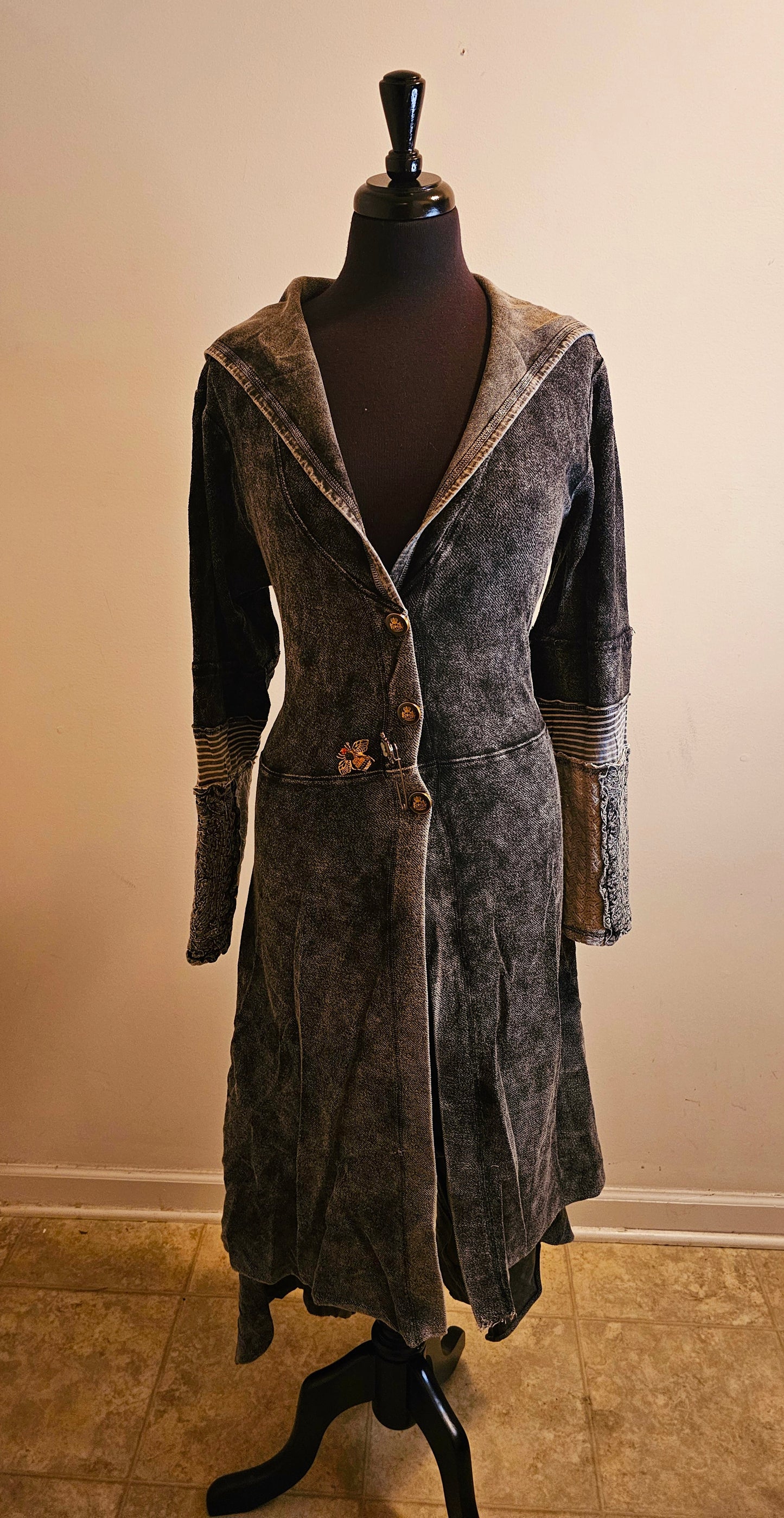 FOREST GODDESS FRENCH TERRY COAT