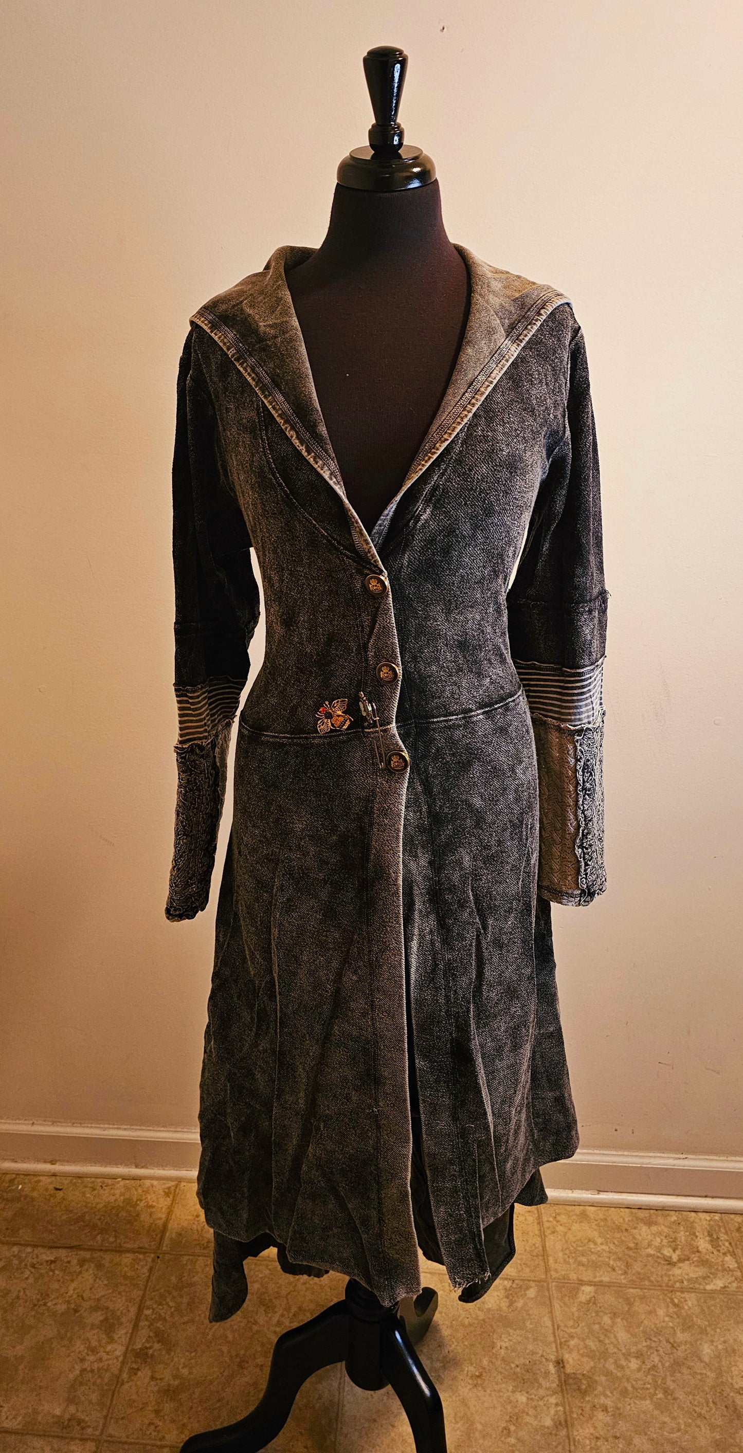 FOREST GODDESS FRENCH TERRY COAT