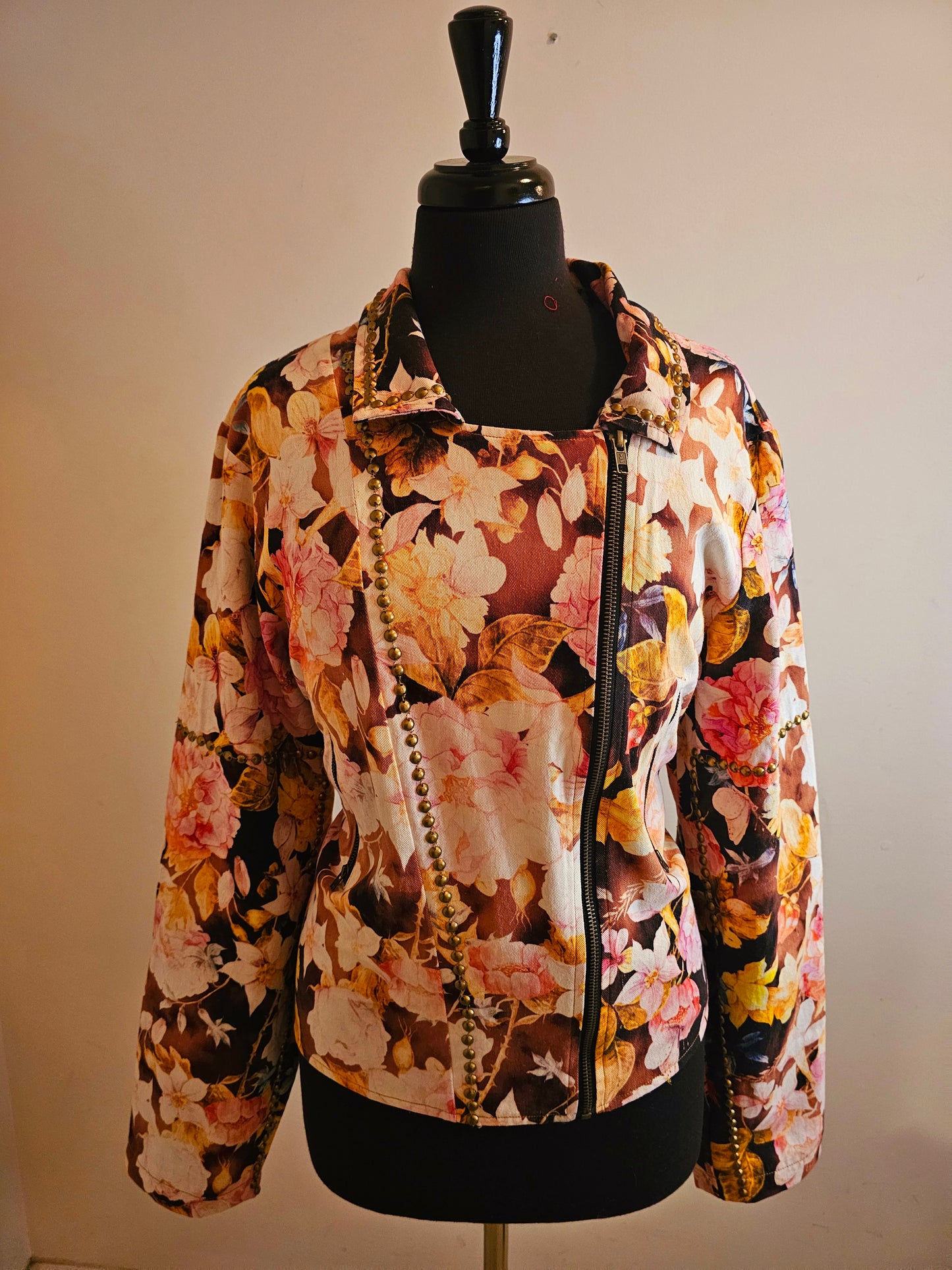 FLOWER BOMB MOTOCYCLE JACKET