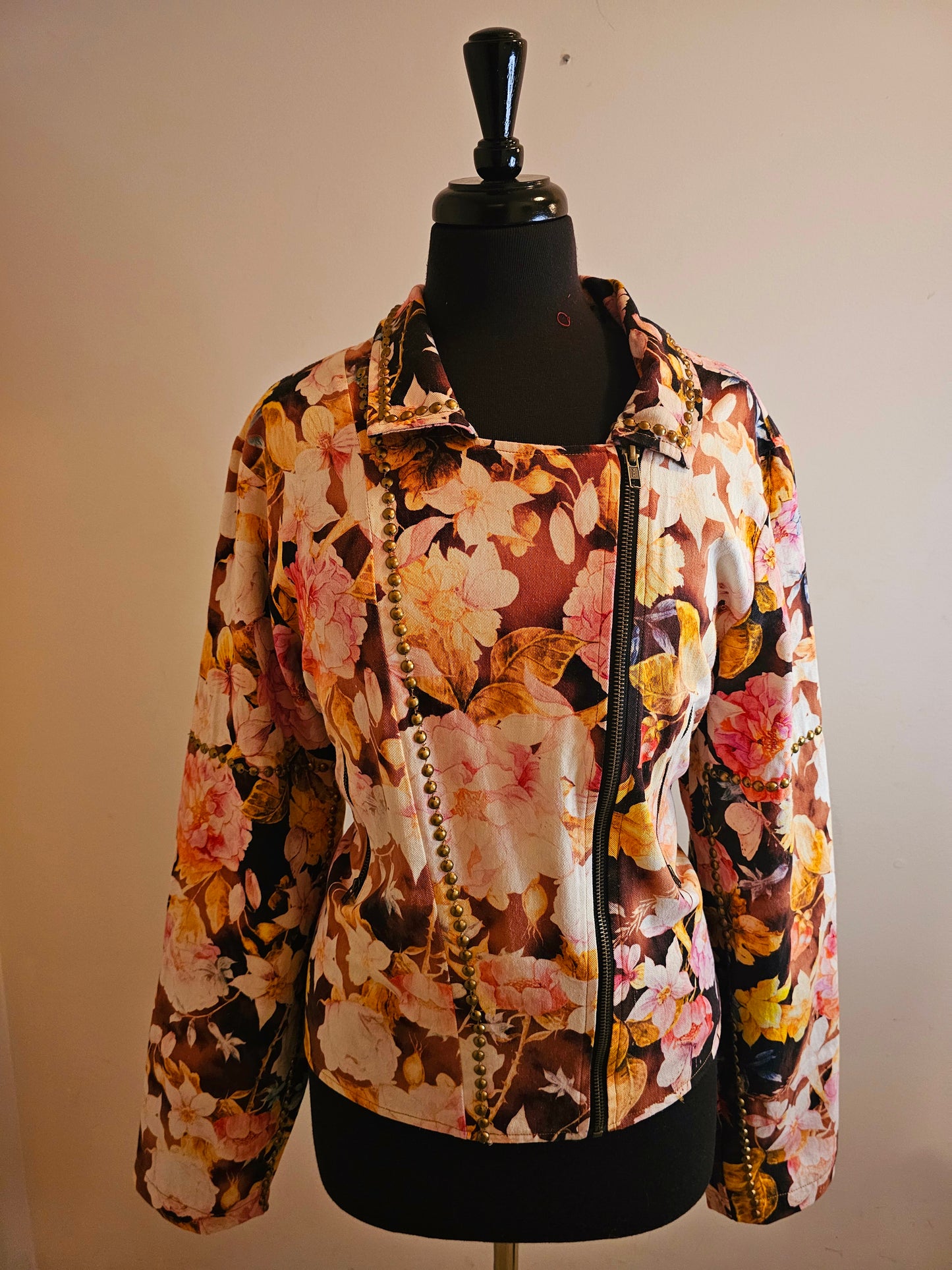 FLOWER BOMB MOTOCYCLE JACKET