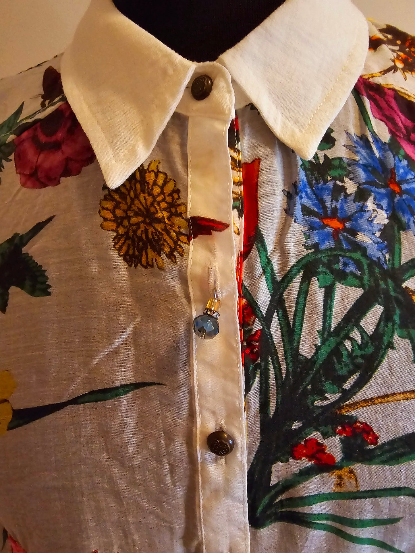 LILIA EMBROIDERED SHIRT