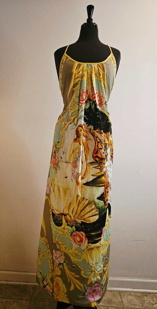 BIRTH OF VENUS MAXI DRESS