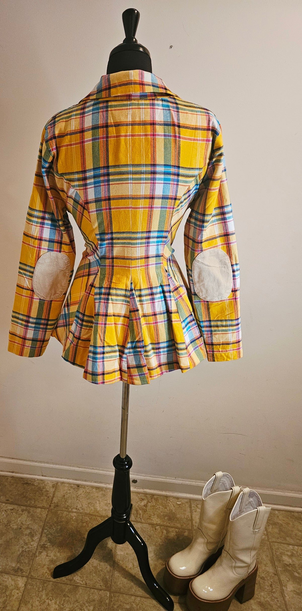 DULCE PLAID BLAZER