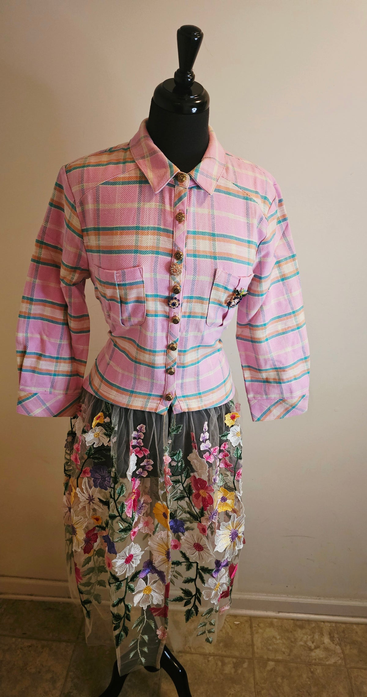 BEATRICE PNK MAXI SHIRT