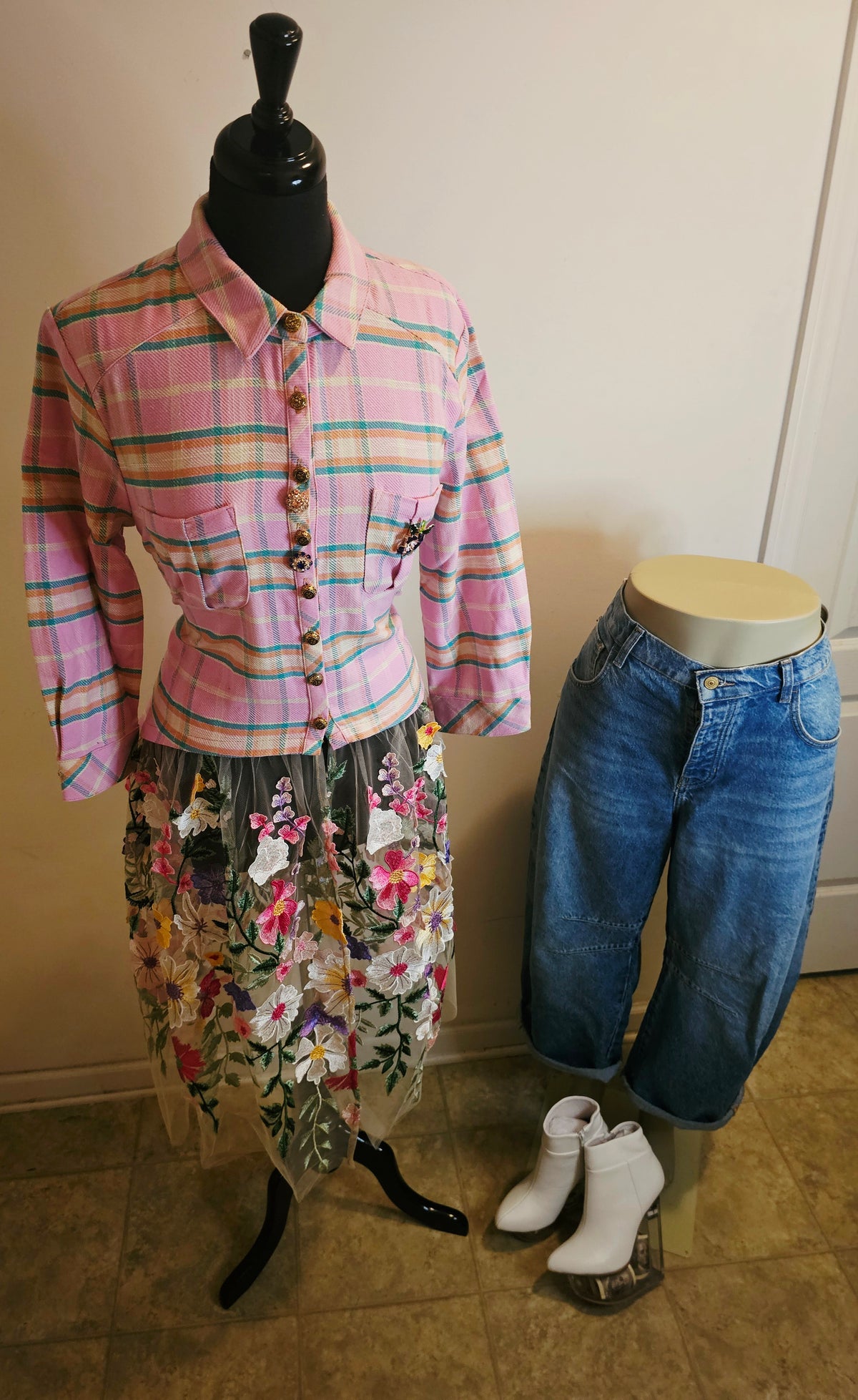 BEATRICE PNK MAXI SHIRT