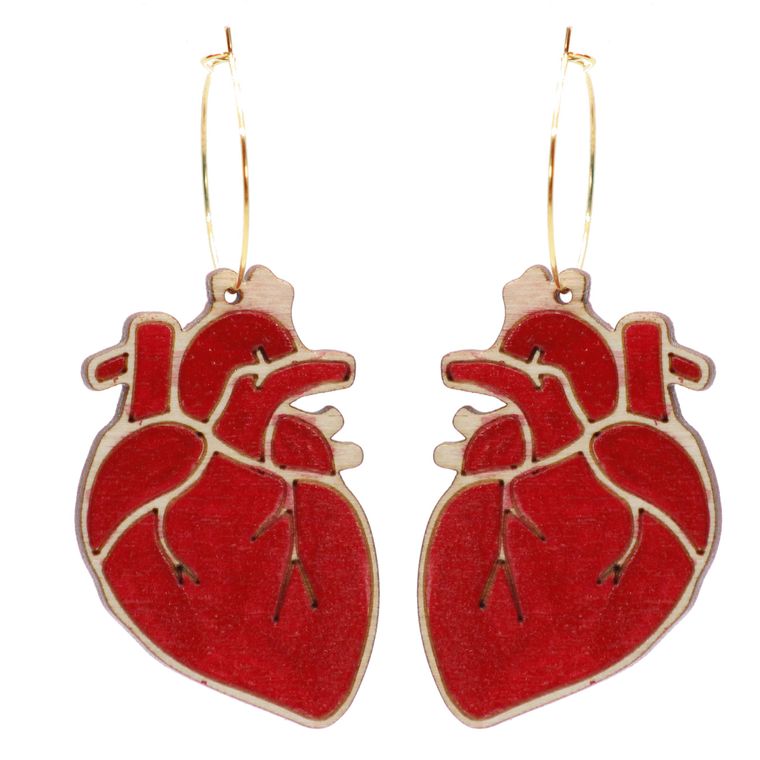 Anatomical Hearts Hoops